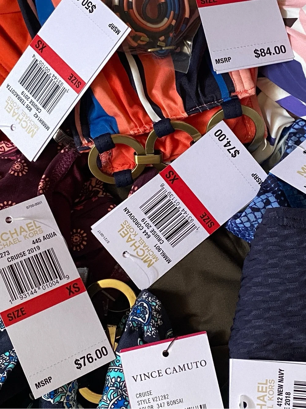 Mix Bikini Brands lots Size Extra Small Top and Bottom Swimwear
